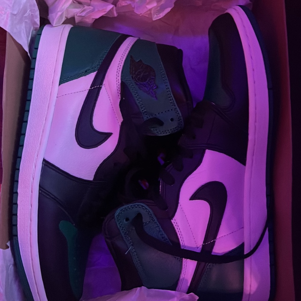 Jordan 1 pine green 1.0 flight club authenticated - Picture 12 of 13